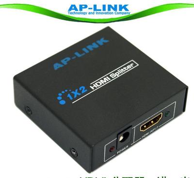 AP-LINK HDMI分配器 1进2出 一进二出1080p高清视频分配器价格、厂家及图片解析